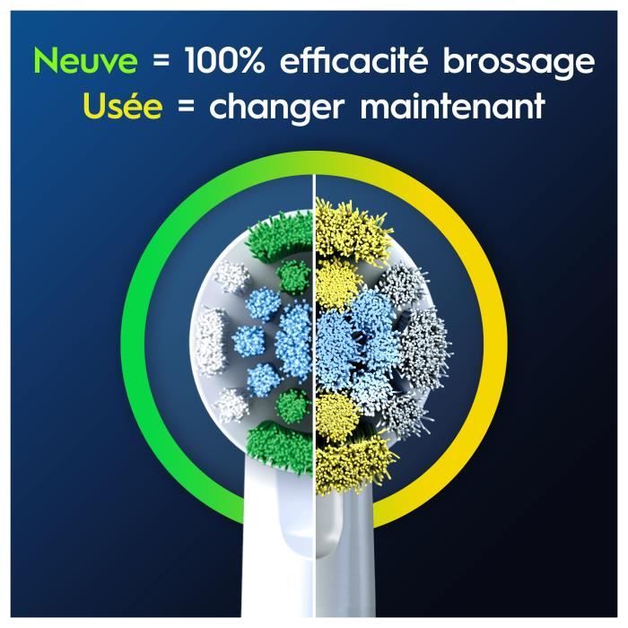 Oral-B Pro Precision Clean Brossettes Pour Brosse a Dents Pack De 4 Unités