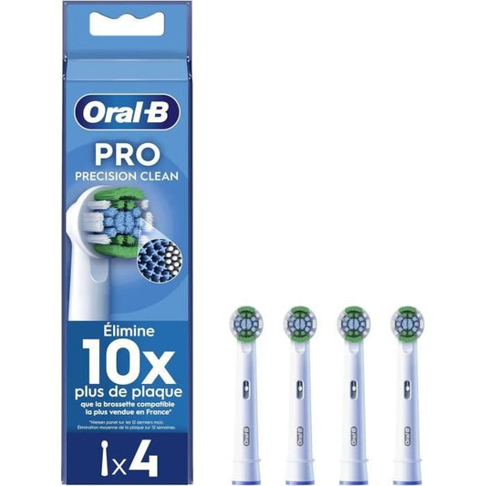 Oral-B Pro Precision Clean Brossettes Pour Brosse a Dents Pack De 4 Unités