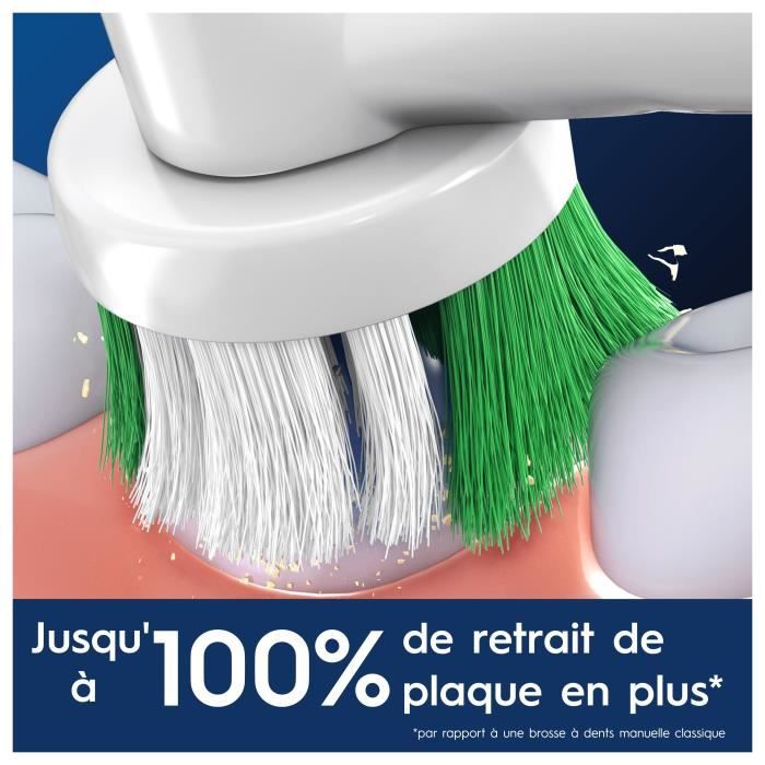 Oral-B Pro Precision Clean Brossettes Pour Brosse a Dents Pack De 4 Unités