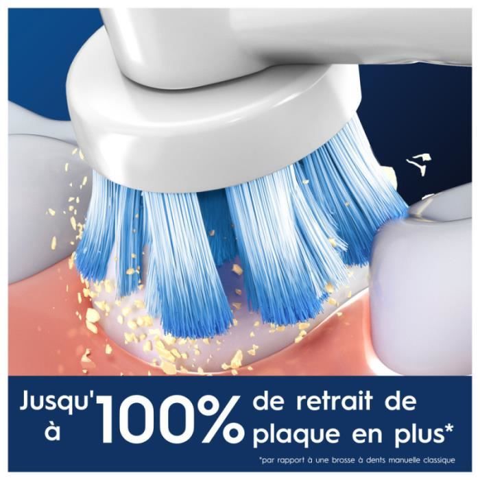 Oral-B Pro Sensitive Clean Brossettes Pour Brosse a Dents Pack De 3 Unités