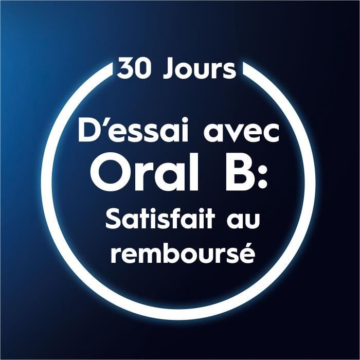 Oral-B Pro Series 1 Brosse a Dents Électrique Noire 2 Brossettes Conçue Par Braun