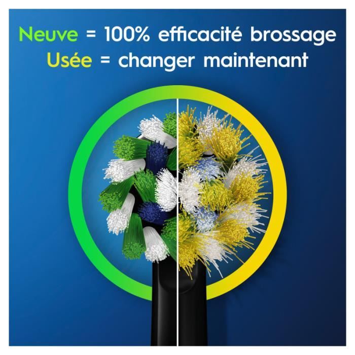 Oral-B Vitality Pro Brosse a Dents Électrique Noire 1 Brossette