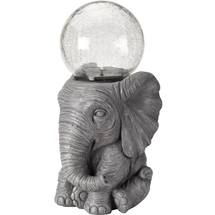 Orbe Eléphant résine et verre SMARDTV