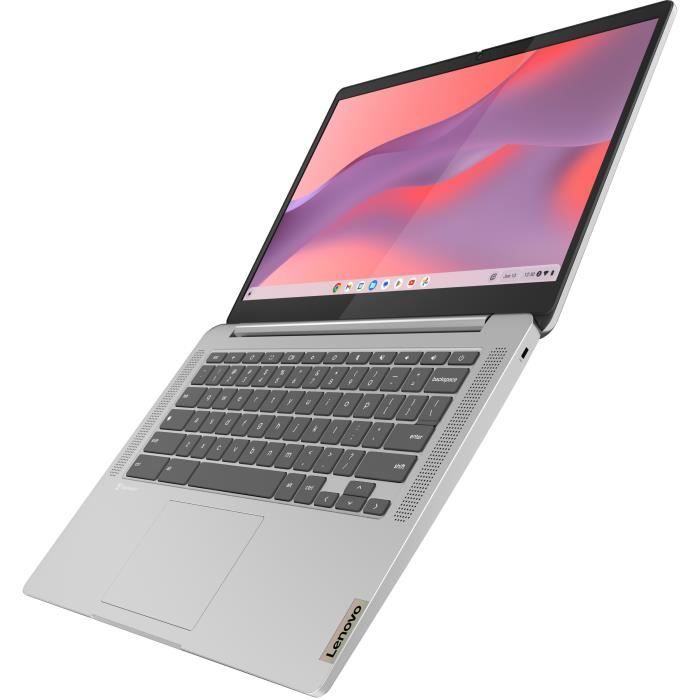 Ordinateur Chromebook Lenovo IdeaPad 3 14M868 | 14’’ FHD 250N - MT8186 - RAM 8 Go - Stockage 128 Go - Chrome OS - AZERTY