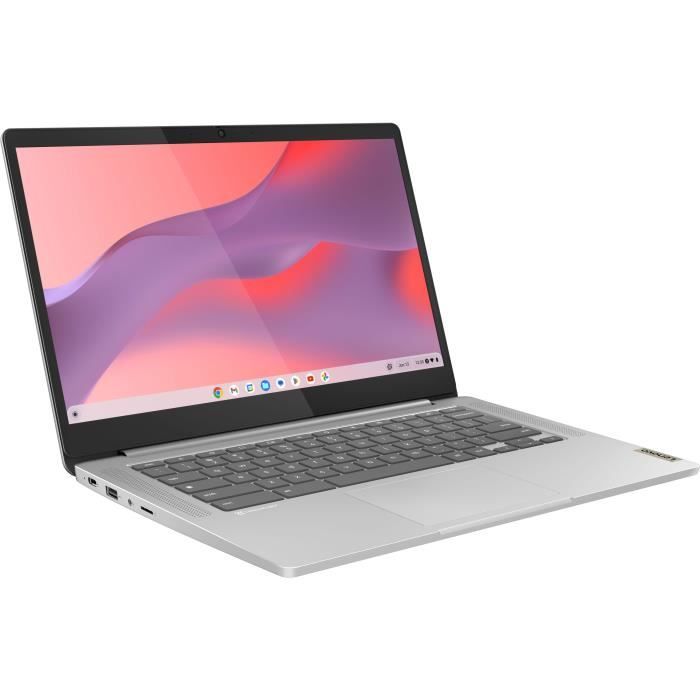 Ordinateur Chromebook Lenovo IdeaPad Slim 3 14M868| 14’’ FHD - MT8186 - RAM 4 Go - Stockage 128 Go - Chrome OS - AZERTY