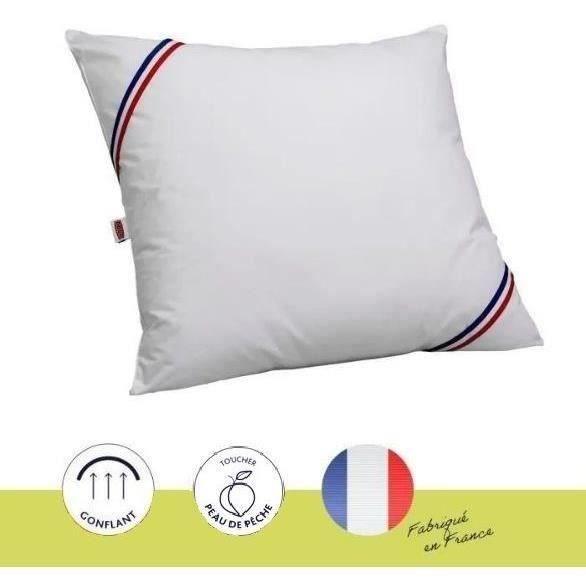 Oreiller - LE CLASSIQUE - Gonflant parfait - 60 x 60 cm - Polyester et fibre Volupt'air - DODO - Paloma Tech