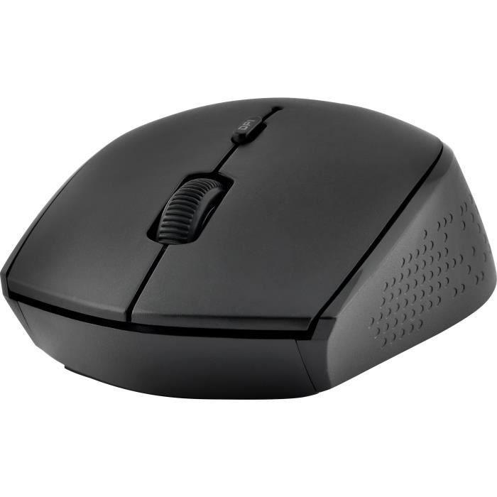 Bluestork - Pack clavier souris sans fil Noir SLIM - Paloma Tech