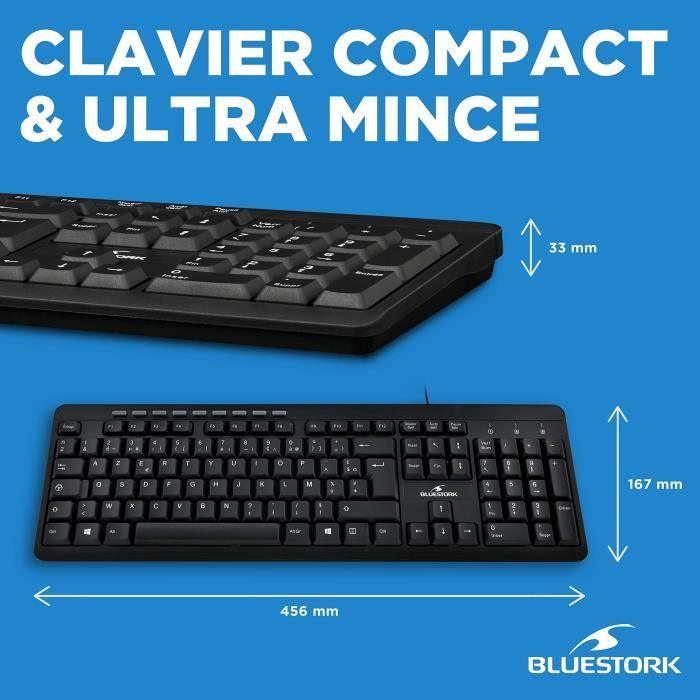 Bluestork pack clavier + souris - Paloma Tech