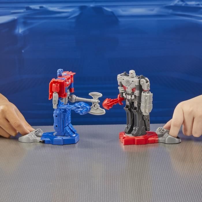 Pack de 2 figurines Optimus Prime (Orion Pax) et Megatron (D-16) de 11 cm jouets des 6 ans Transformers One Robot