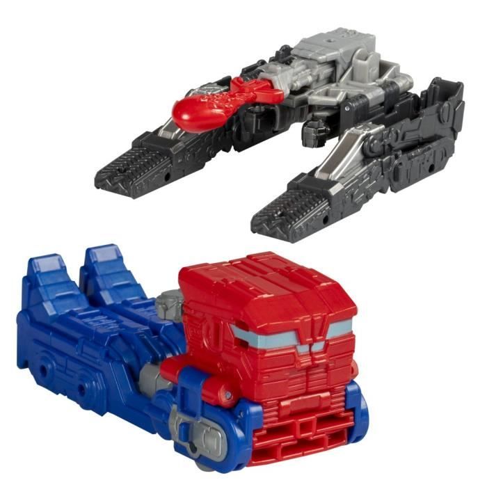 Pack de 2 figurines Optimus Prime (Orion Pax) et Megatron (D-16) de 11 cm jouets des 6 ans Transformers One Robot