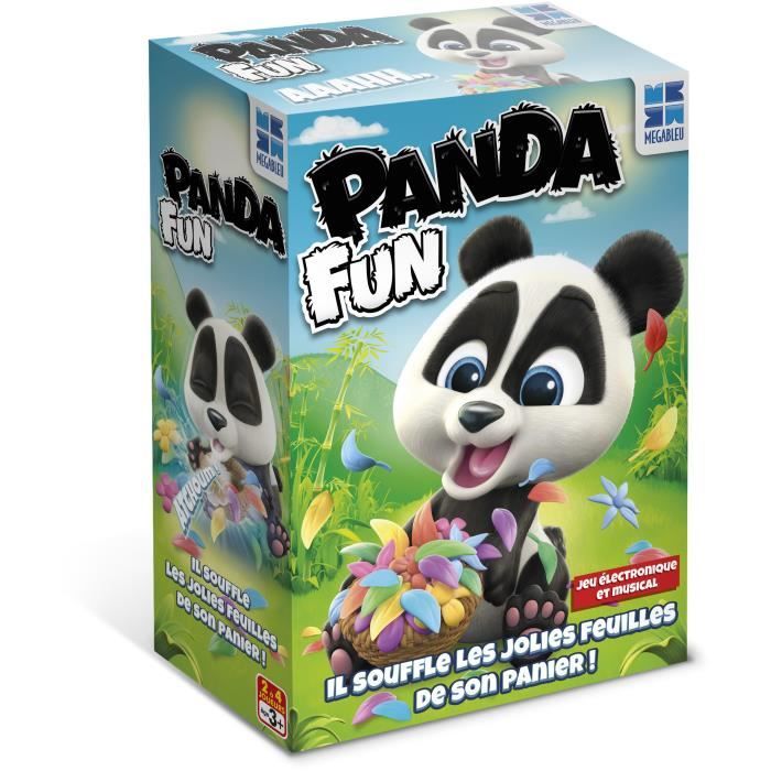 PANDA’FUN - Jeu de société - A partir de 3 ans - 2 a 4 joueurs - Megableu