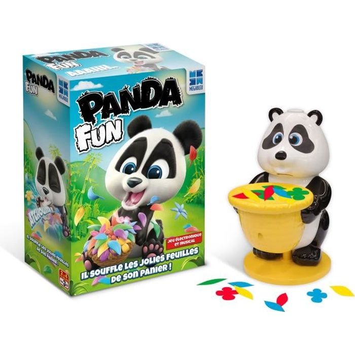 PANDA’FUN - Jeu de société - A partir de 3 ans - 2 a 4 joueurs - Megableu