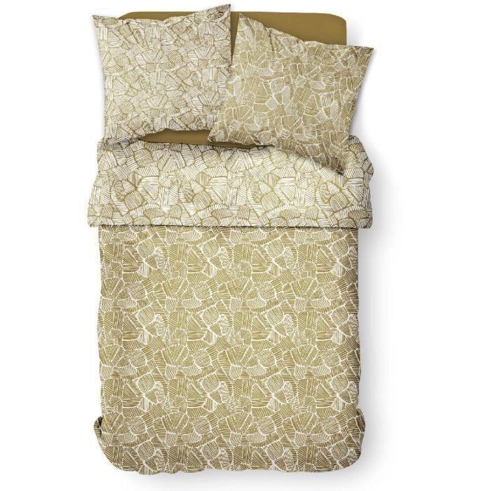 Parure de lit a zip - TODAY - Mawira - 108914 - 2 personnes - 260x240cm - Coton - Imprimé 2.16 - Paloma Tech