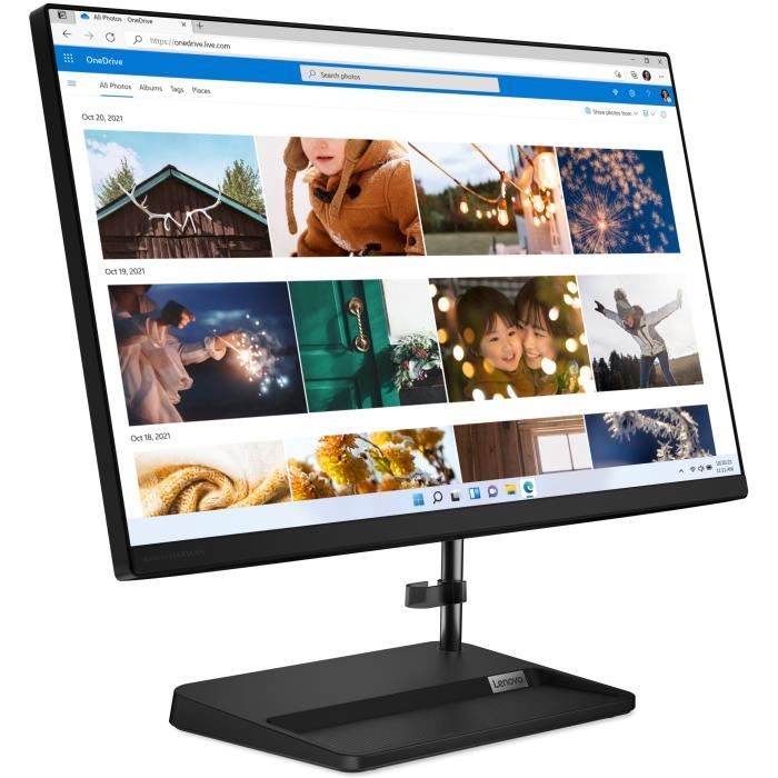 PC de Bureau Tout-en-un - LENOVO IdeaCentre 3 24IAP7 - 23.8 FHD - Intel Core i5 12450H - 16Go RAM - 512 Go SSD