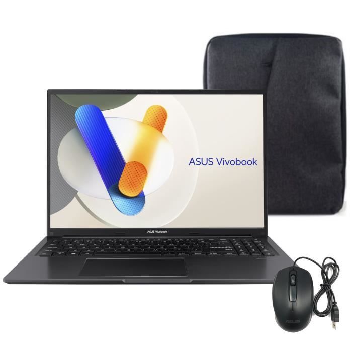 PC Portable ASUS VivoBook 16 S1605 | 16 WUXGA - Intel Core i5-11300H - RAM 8Go - 512Go SSD - Win 11 + Souris & Sac