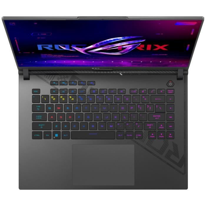 PC Portable Gamer ASUS ROG Strix G16 | 16 WUXGA 165Hz - RTX 4060 8Go - Intel Core i5-13450HX - RAM 16Go - 512Go SSD