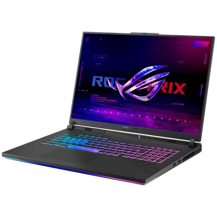 PC Portable Gamer ASUS ROG Strix G18 | 18 WUXGA 165Hz - RTX 4060 8Go - Intel Core i7-13650HX - RAM 16Go - 512Go SSD