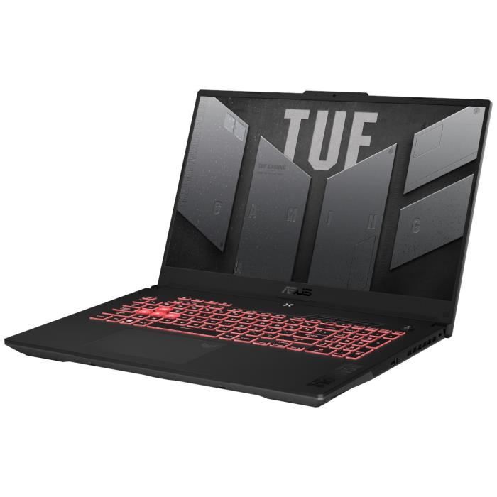 PC Portable Gamer ASUS TUF Gaming A17 | 17,3 FHD 144Hz - RTX 4060 8Go - AMD Ryzen 5 7535HS - RAM 16Go - 512Go SSD - Win