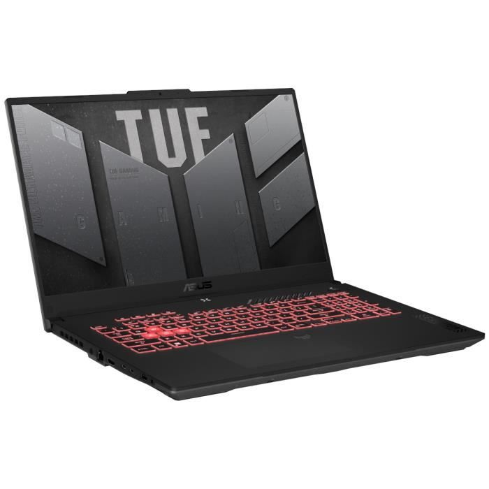 PC Portable Gamer ASUS TUF Gaming A17 | 17,3 FHD 144Hz - RTX 4060 8Go - AMD Ryzen 5 7535HS - RAM 16Go - 512Go SSD - Win