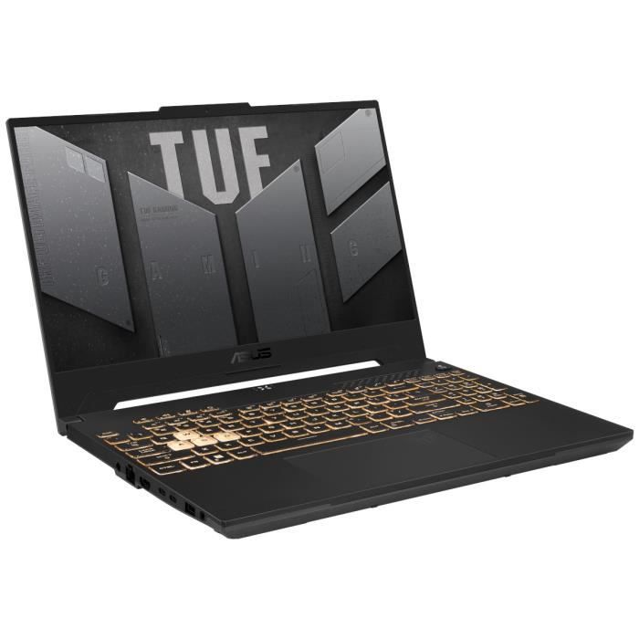 PC Portable Gamer ASUS TUF Gaming F15 | 15,6 FHD 144Hz - RTX 4070 8Go - Intel Core i7 13620H - RAM 16Go - 512Go SSD