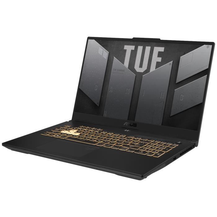 PC Portable Gamer ASUS TUF Gaming F17 | 17,3 FHD 144Hz - RTX 4070 8Go - Intel Core i7 13620H - RAM 16Go - 512Go SSD