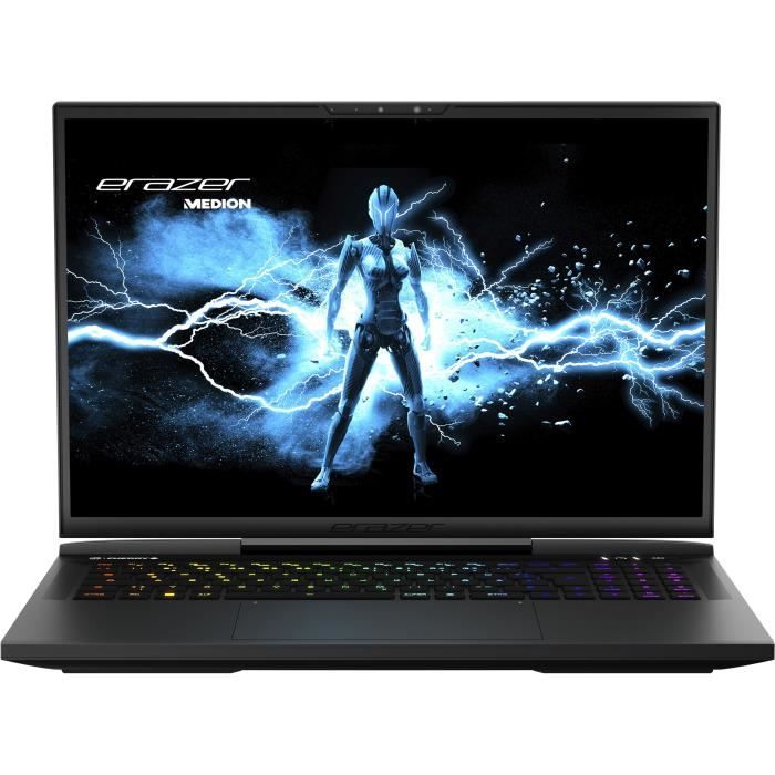 PC Portable Gamer ERAZER BEAST X40 - 17,3 QHD 240Hz - i9-14900HX - 32Go - SSD 1To + HDD 1To - RTX 4090 - AZERTY