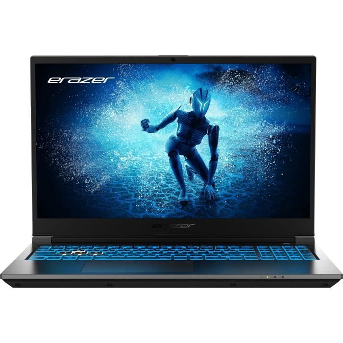 PC portable Gamer - ERAZER - Deputy P60 - 15.6 FHD - 144 Hz - I5-12450H - RAM 16Go - SSD 512Go - RTX4060 - Livré