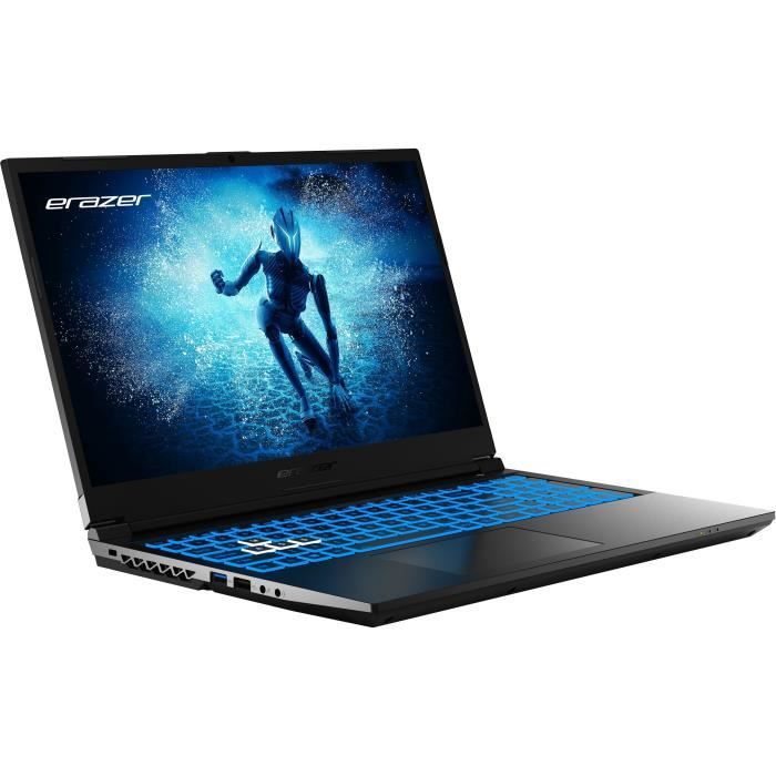 PC portable Gamer - ERAZER - Deputy P60 - 15.6 FHD - 144 Hz - I5-12450H - RAM 16Go - SSD 512Go - RTX4060 - Livré