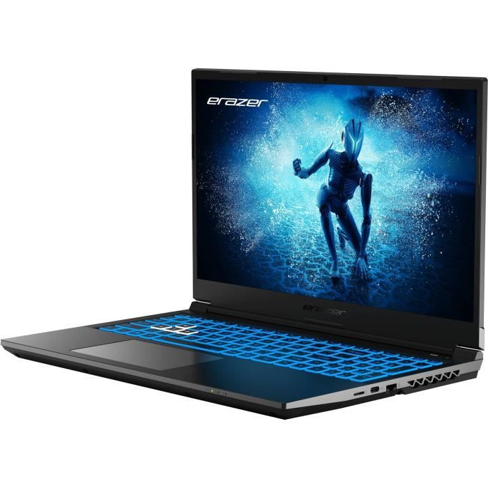 PC portable Gamer - ERAZER - Deputy P60 - 15.6 FHD - 144 Hz - I5-12450H - RAM 16Go - SSD 512Go - RTX4060 - Livré