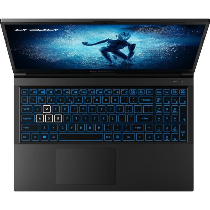 PC portable Gamer - ERAZER - Deputy P60 - 15.6 FHD - 144 Hz - I5-12450H - RAM 16Go - SSD 512Go - RTX4060 - Livré