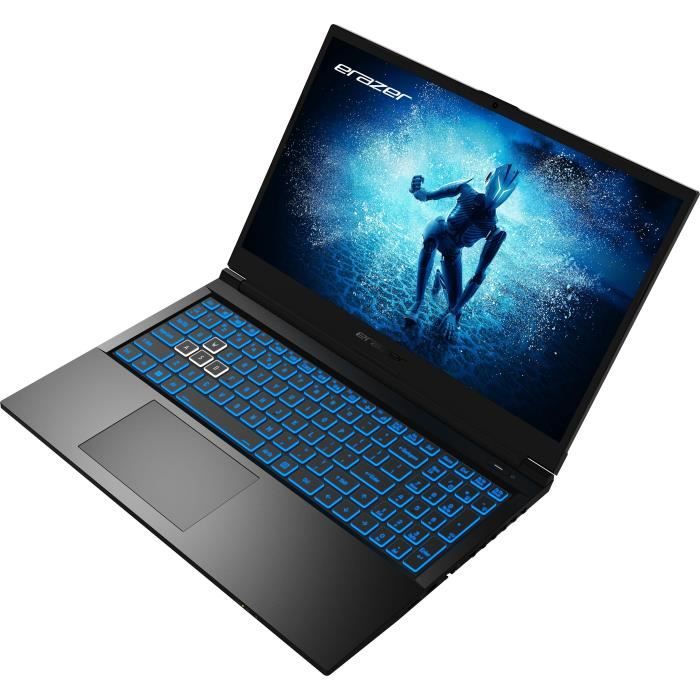 PC portable Gamer - ERAZER - DEPUTY P60 - 15,6 FHD 144Hz - i7-12650H - 16Go - SSD 512Go - RTX 4070 - livré