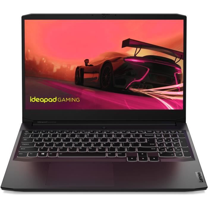 PC Portable Gamer LENOVO IdeaPad Gaming 3 | 15’’ FHD - RTX 2050 - Ryzen 5-5500H - RAM 16 Go - SSD 512 Go