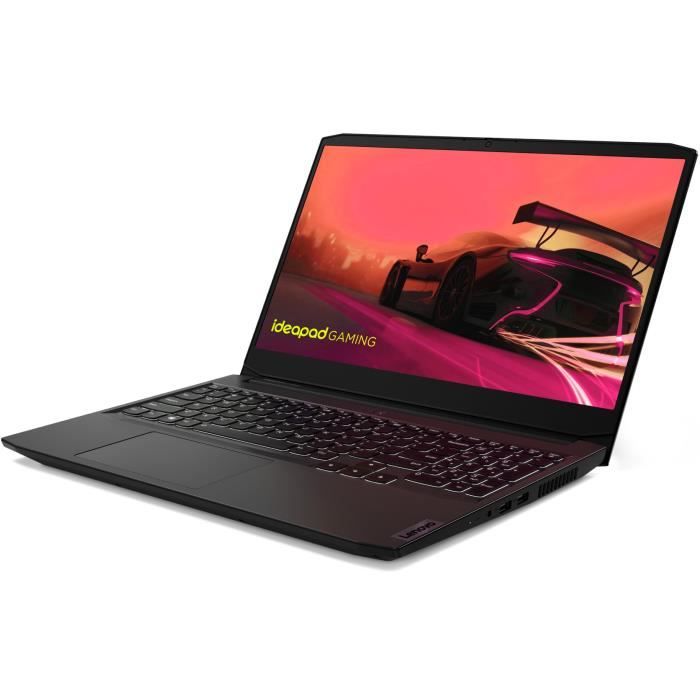 PC Portable Gamer LENOVO IdeaPad Gaming 3 | 15’’ FHD - RTX 2050 - Ryzen 5-5500H - RAM 16 Go - SSD 512 Go