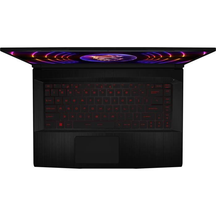 PC Portable Gamer - MSI GF63 Thin 12VF-883XFR - 15.6 FHD 144Hz - Core i5 12450H -RAM 16 Go -512 Go SSD -RTX 4060 8Go