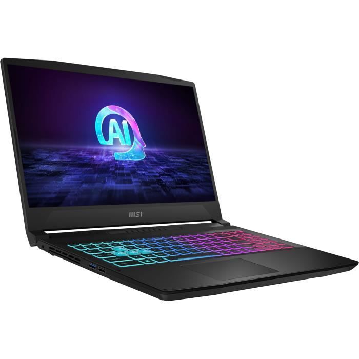 PC Portable Gamer -MSI -Katana A15 AI B8VG-484XFR -15,6 FHD 144Hz -Ryzen 7-8845HS -RAM 16Go -512Go SSD -RTX 4070 8Go