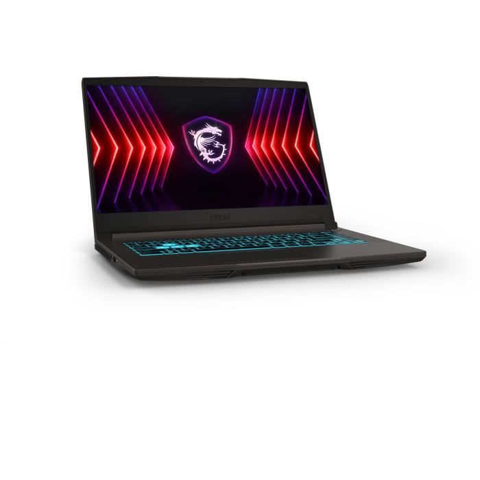 PC Portable Gamer - MSI - Thin 15 B12UC-2489XFR - 15,6 FHD 144Hz - i5-12450H - RAM 16Go - 512Go SSD - RTX 3050 4Go