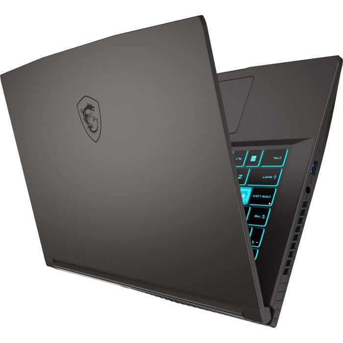 PC Portable Gamer - MSI - Thin 15 B12UCX-2490FR - 15,6 FHD 144Hz - i5-12450H - RAM 16Go - 1To SSD - RTX 2050 4Go - Win