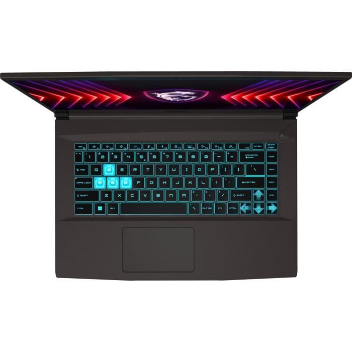 PC Portable Gamer - MSI - Thin 15 B12UCX-2490FR - 15,6 FHD 144Hz - i5-12450H - RAM 16Go - 1To SSD - RTX 2050 4Go - Win