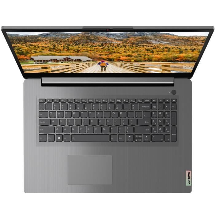 PC Portable LENOVO Ideapad 3 17ALC6 | 17’’ HD + - AMD R5 5500U - RAM 12Go - SSD 512Go - Windows 11 - AZERTY