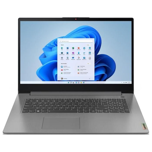 PC Portable Lenovo IdeaPad 3 17IAU7 | 17’’ HD + - Core i5-1235U - RAM 8 Go - SSD 512 Go Windows 11 - AZERTY