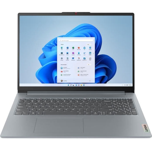 PC Portable Lenovo Ideapad Slim 3 16ABR8 | 16’’ WUXGA - AMD R5-7430U - RAM 16Go - SSD 512Go - Windows 11 - AZERTY