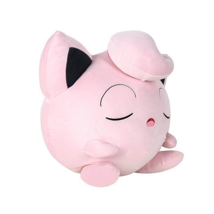 Peluche - BANDAI - Pokémon Rondoudou (Jigglypuff) - 40 cm douce et moelleuse