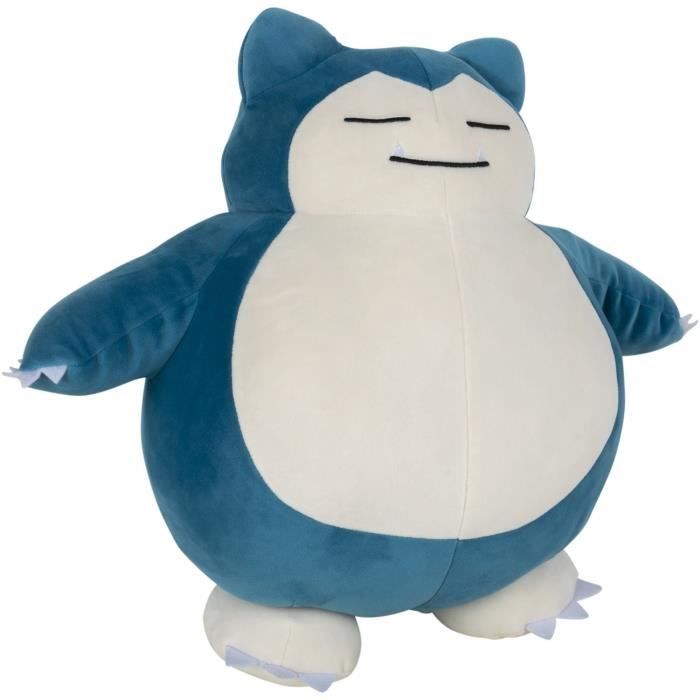 Peluche - BANDAI - Pokémon Ronflex (Snorlax) - 40 cm douce et moelleuse