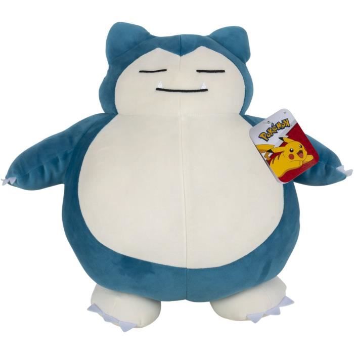 Peluche - BANDAI - Pokémon Ronflex (Snorlax) - 40 cm douce et moelleuse