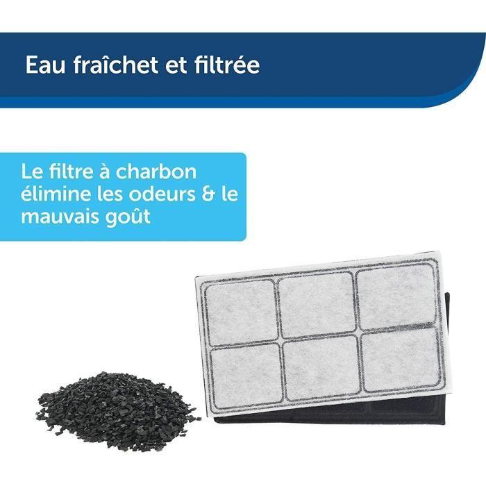 PetSafe - Cartouches Filtrantes de Rechange Drinkwell pour Fontaines a Eau Original, Platinum et Mini pour Chien et Chat - Lot de 3 - Paloma Tech