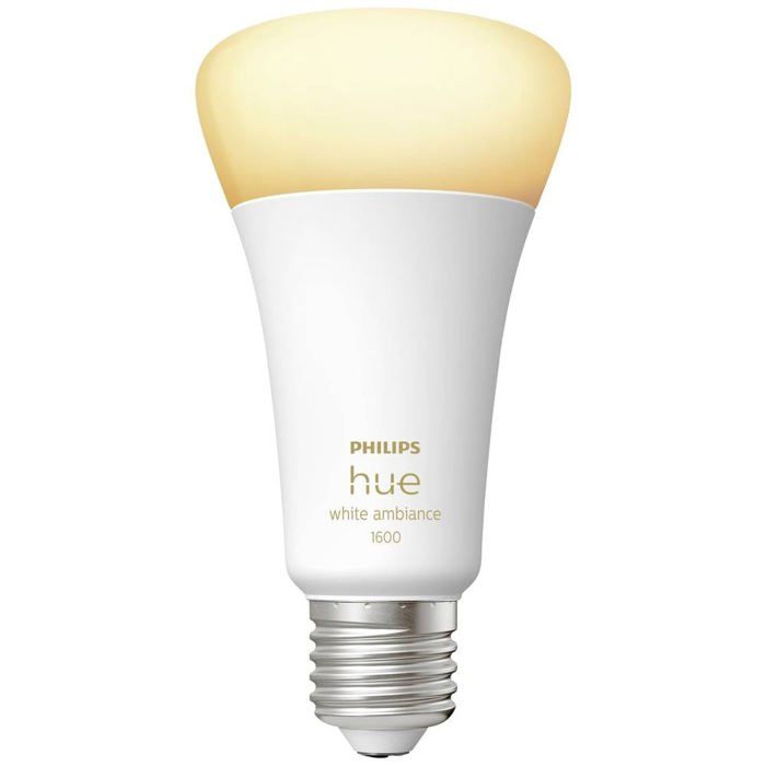 Philips Hue White Ambiance ampoule LED connectée E27 Equivalent 100W 1600 lumen compatible Bluetooth