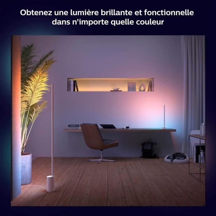 Philips Hue White and Color Ambiance Lampe a poser Gradient Signe Blanc