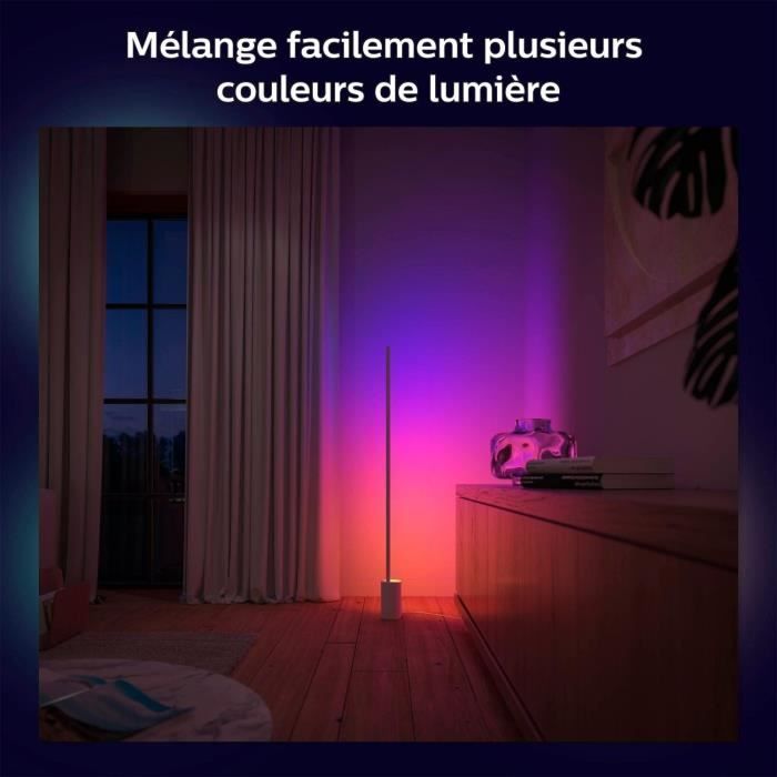 Philips Hue White and Color Ambiance Lampe a poser Gradient Signe Blanc