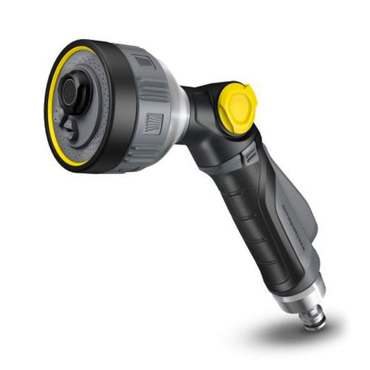 Pistolet d'arrosage multifonctions en métal Premium - KARCHER - Gris - 4 formes de jet réglables KARCHER