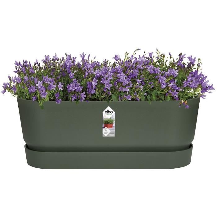 Planteur Ovale GREENVILLE - Plastique - Ø50 - Leaf Green ELHO